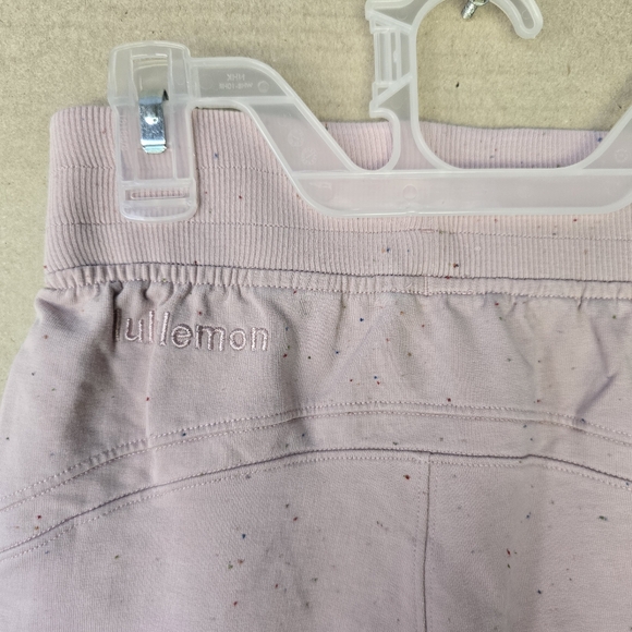 Lululemon LA Warm Down High Rise Joggers Mink Berry size 0 - Picture 9 of 12